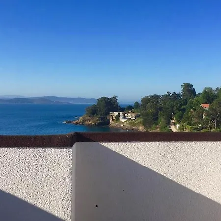 Encantador Atico Con Vistas Al Mar En * Portonovo